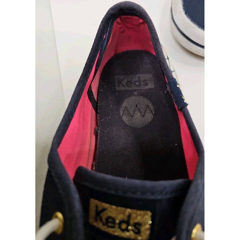 Keds collab Alania Marie Sneakers Lobster Print Canvas Lace Up Casual Shoes 9.5 - Picture 6 of 6